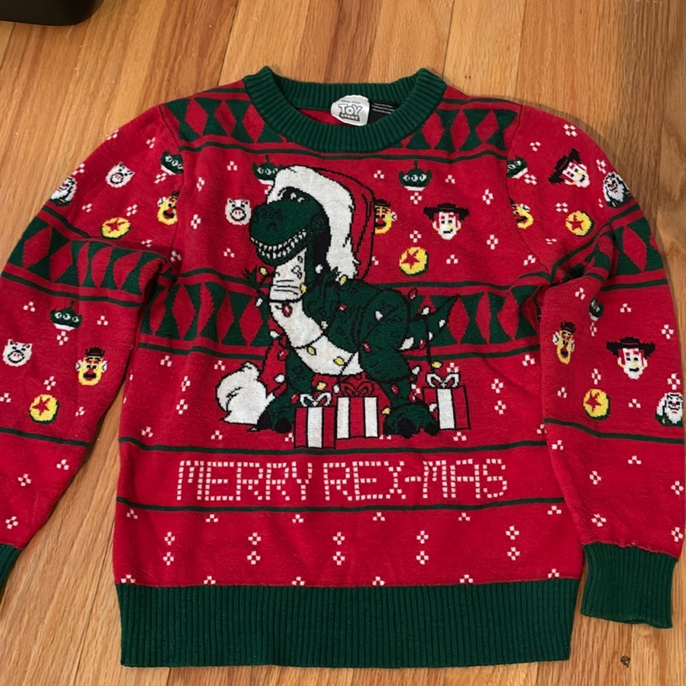 Toy Story Christmas sweater 4t